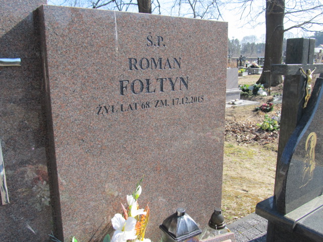 Roman Fołtyn Jasionna - Grobonet - Wyszukiwarka osób pochowanych