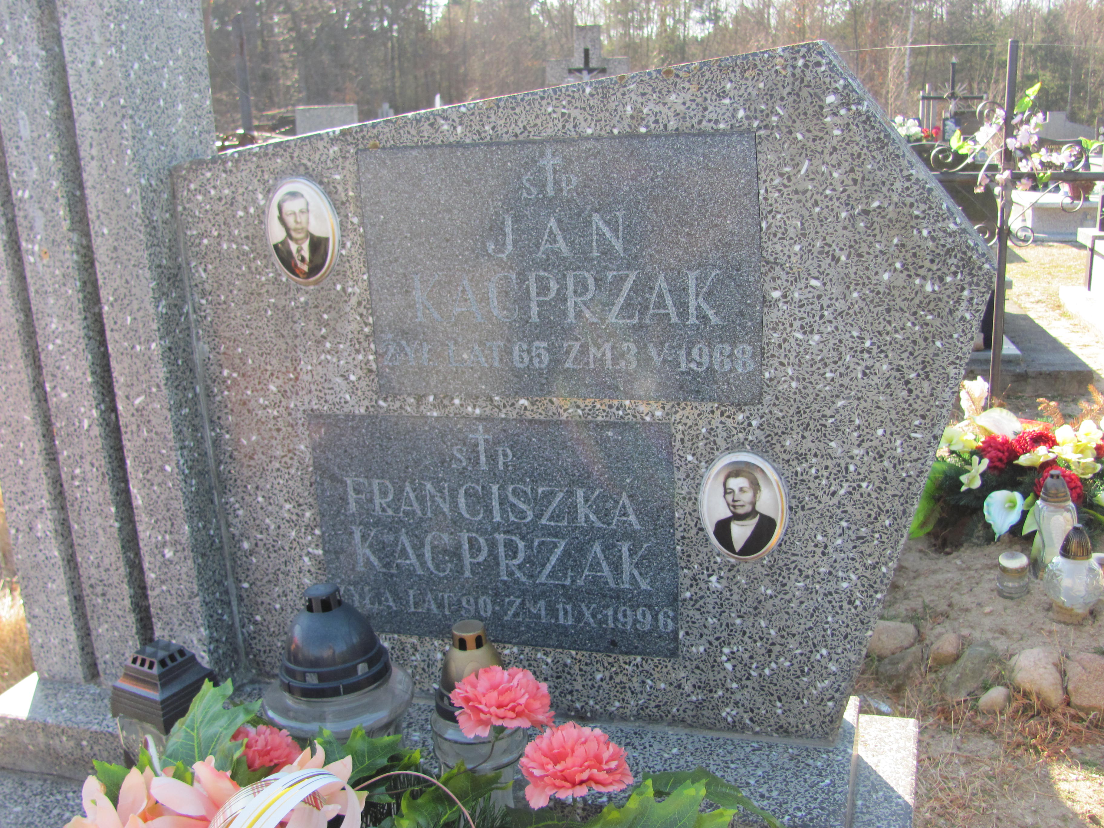 Jan Kacprzak Jasionna - Grobonet - Wyszukiwarka osób pochowanych