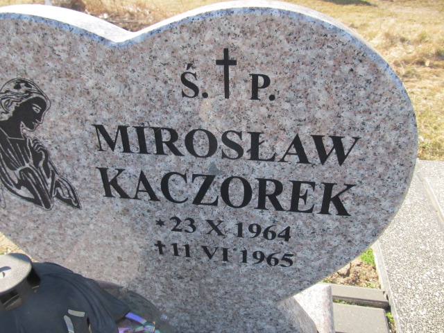 Mirosław Kaczorek 1964 Jasionna - Grobonet - Wyszukiwarka osób pochowanych